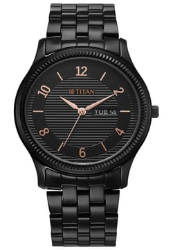 Titan Karishma Black Dial Watch for Men