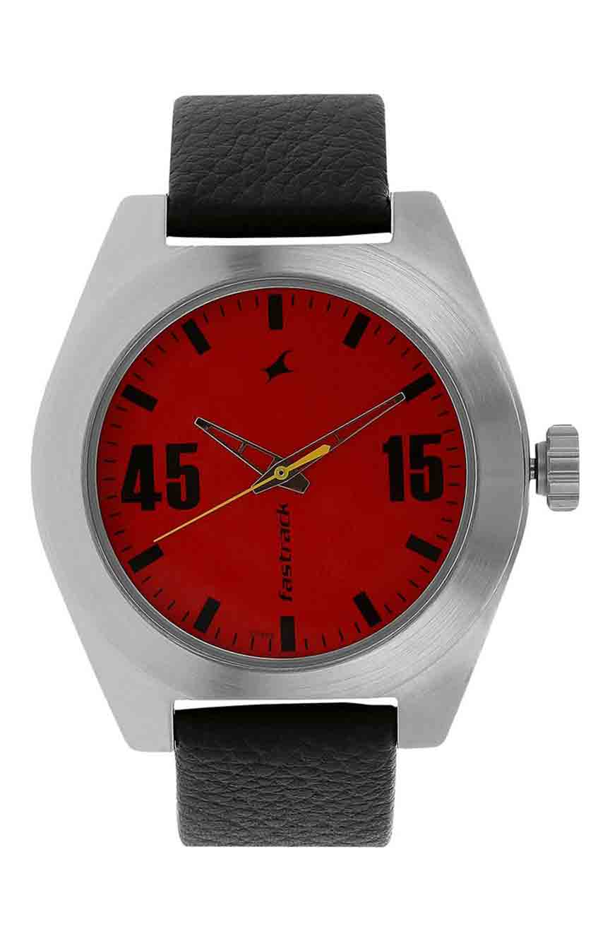 Fastrack red strap watch best sale