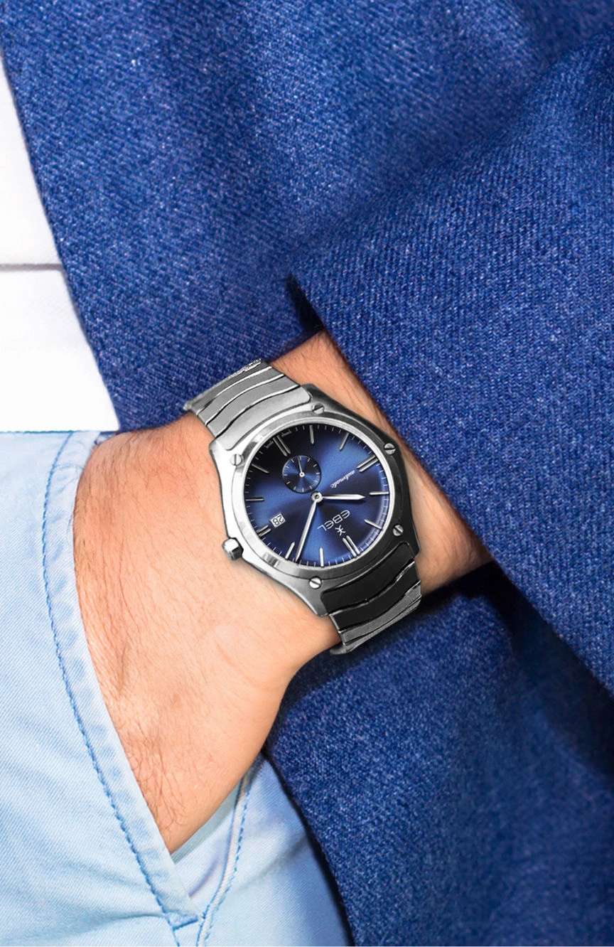 ايبل ساعة إيبل الرياضية الكلاسيكية مقاس 33 مم للرجال - موديل 1216657