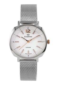 EverSwiss Ladies Silver Stainless Steel watch