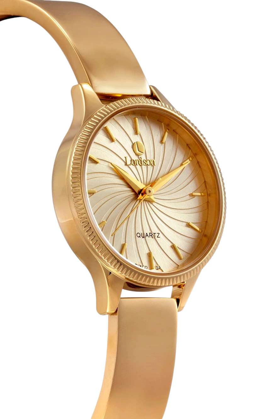 Lordson Ladies Gold Stainless Steel watch