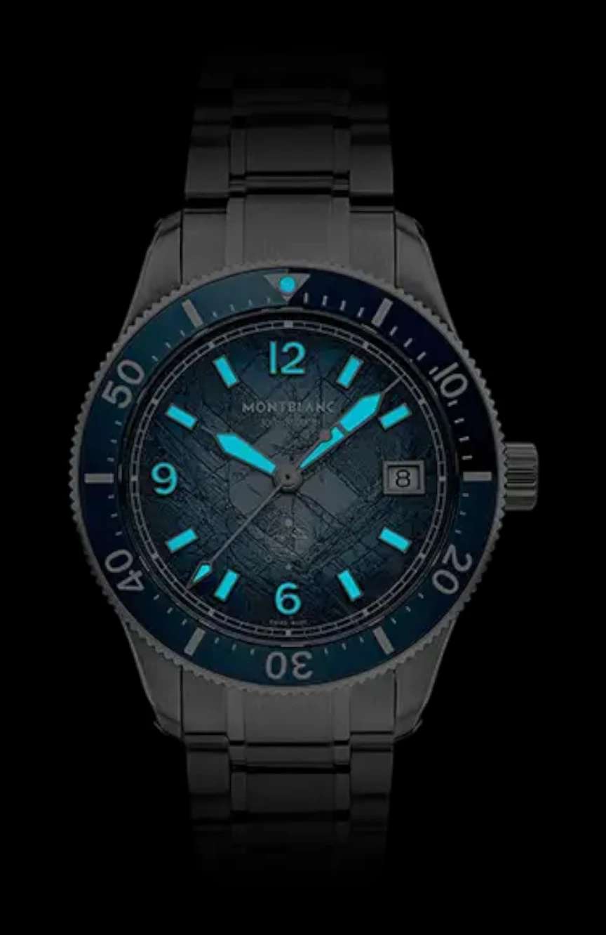 Montblanc Iced Sea Automatic Date 0 Oxygen
