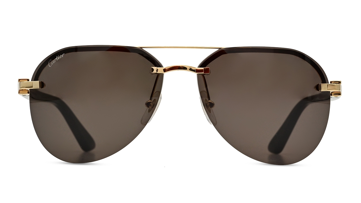 Men Pilot Ruthenium Sunglass