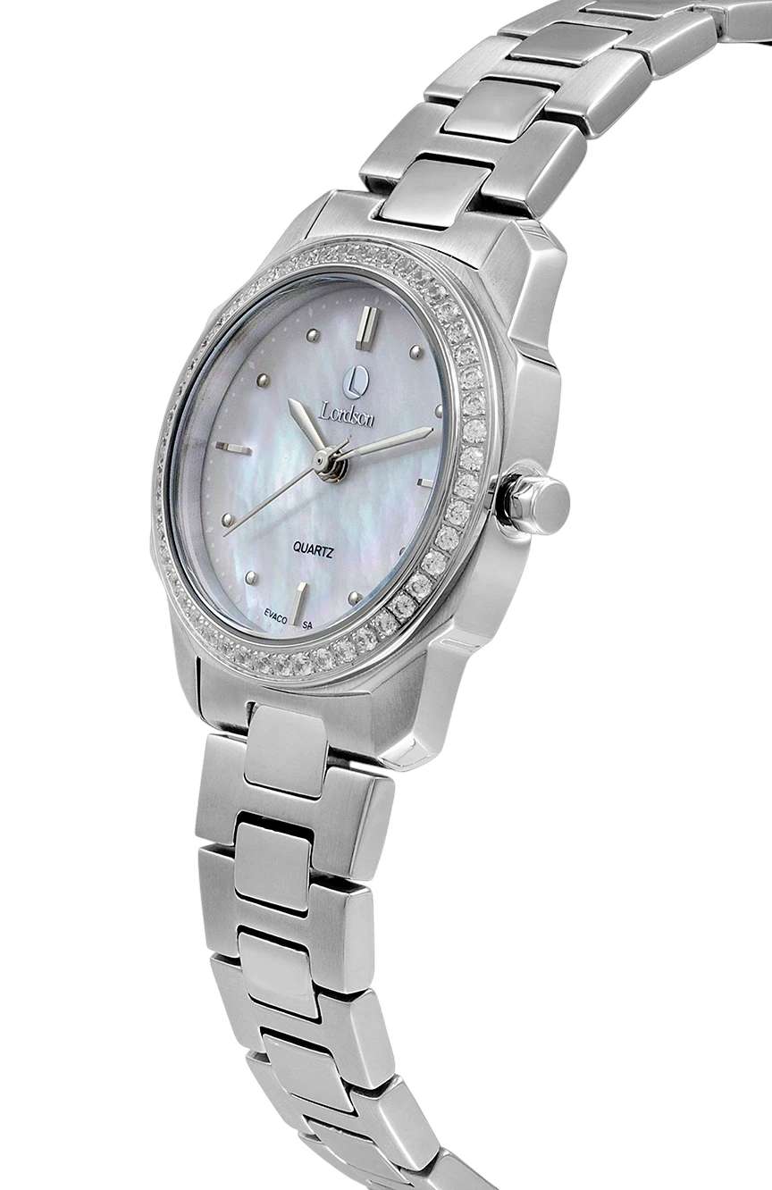 Lordson Ladies Silver Stainless Steel watch