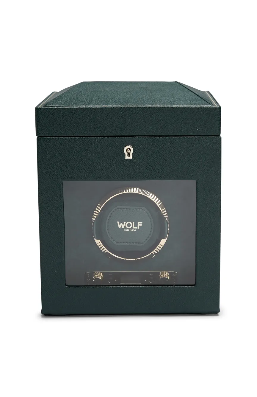 

WOLF | British Racing Single Watch Winder with Storage