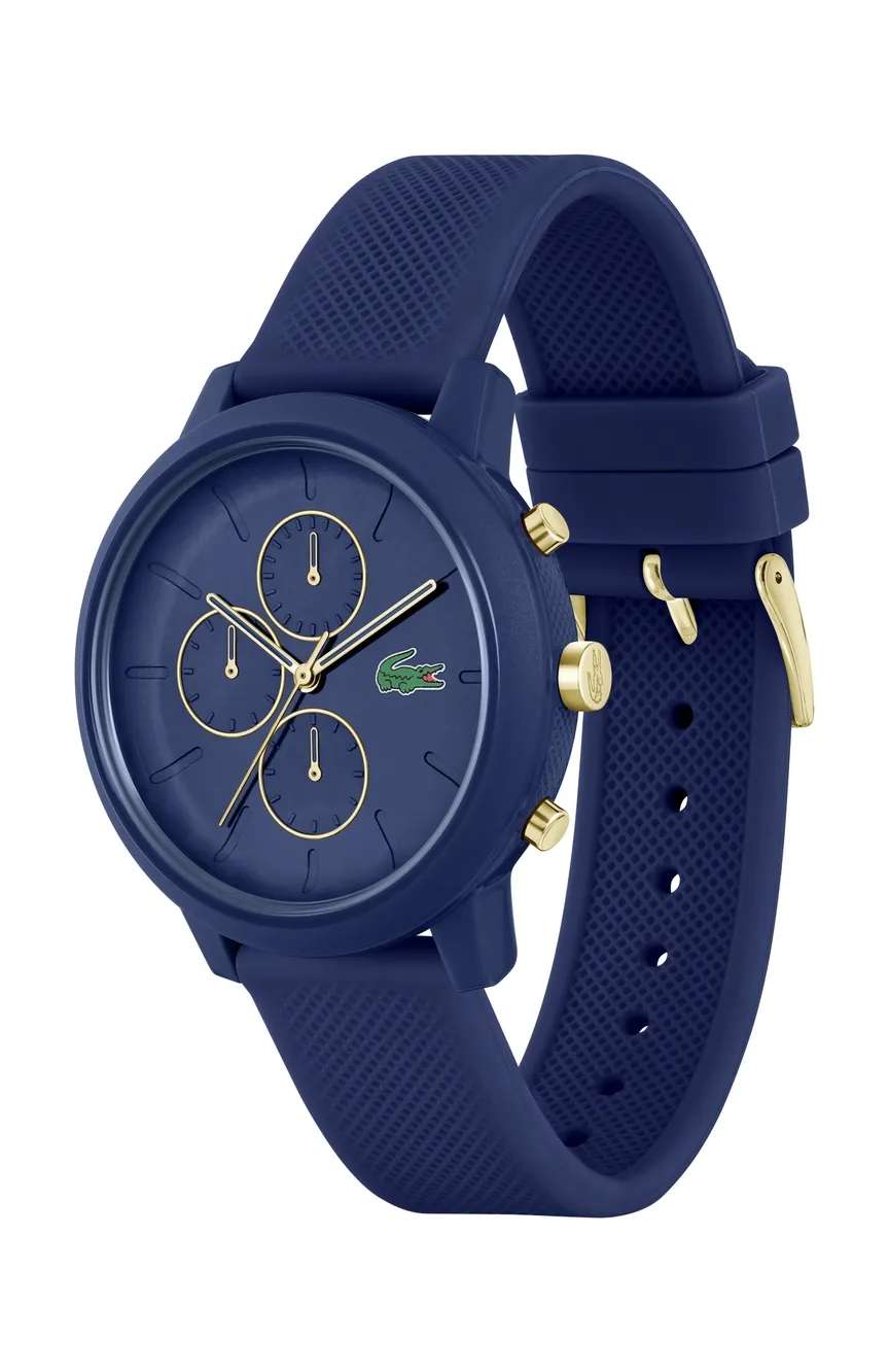 لاكوست ساعة يد رجالية من لاكوست بتقنية الكوارتز مصنوعة من السليكون - 2011248