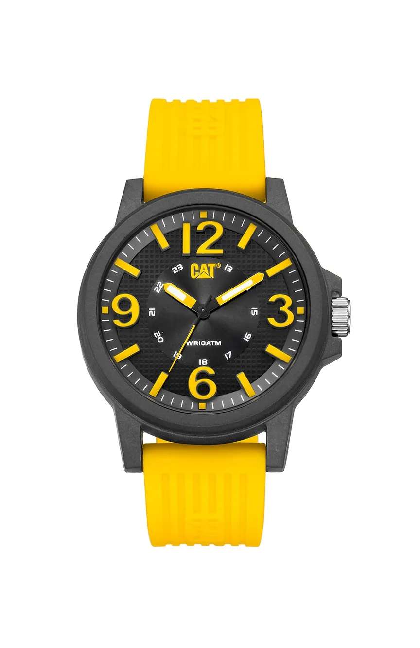 Cat Men Quartz Silicone Watch