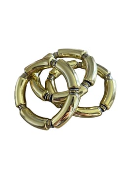 Colette Market قلادة ذهبية أنبوبية كبيرة