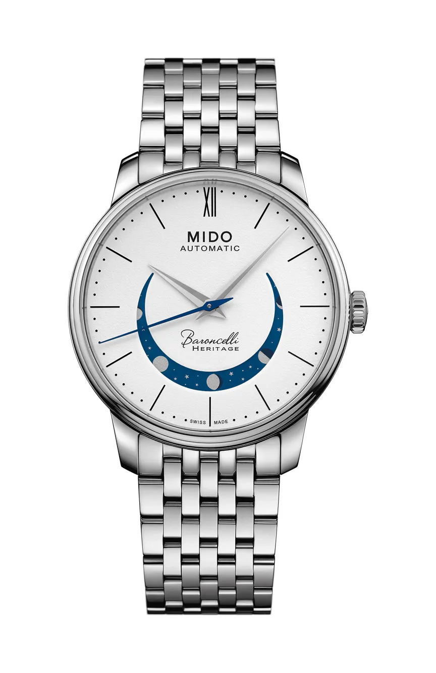 

Mido | BARONC.III HER/GR/A/STEEL/WHITE DIAL