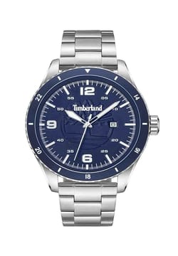 Timberland ساعة كوارتز بسوار معدني للرجال