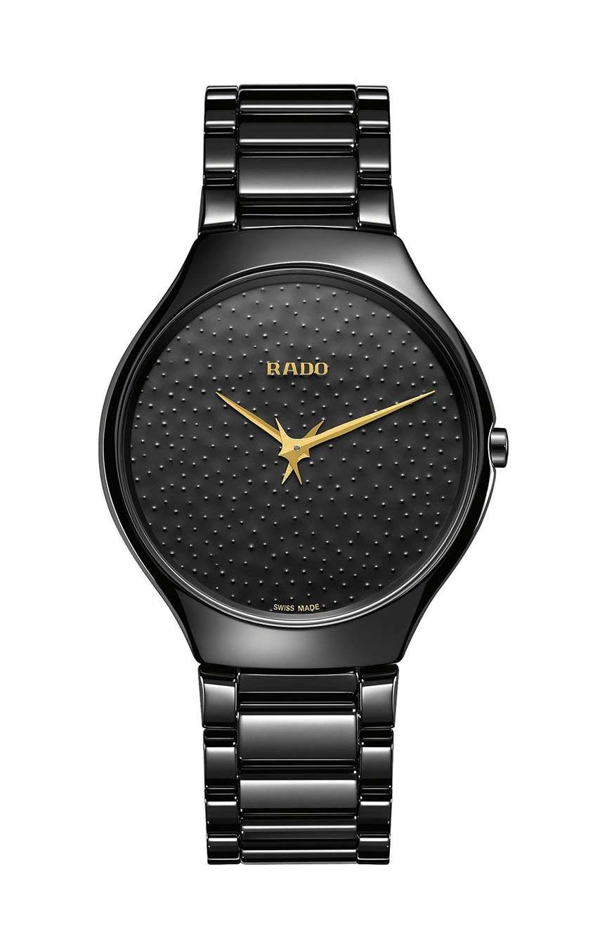 Rado L Watch True Thinline Black