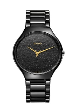 Rado L Watch True Thinline Black