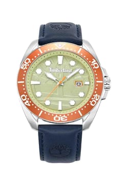 Timberland ساعة كوارتز بسوار جلد للرجال