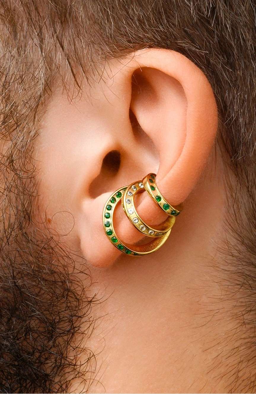 يباريس Yaz Gold Earcuff