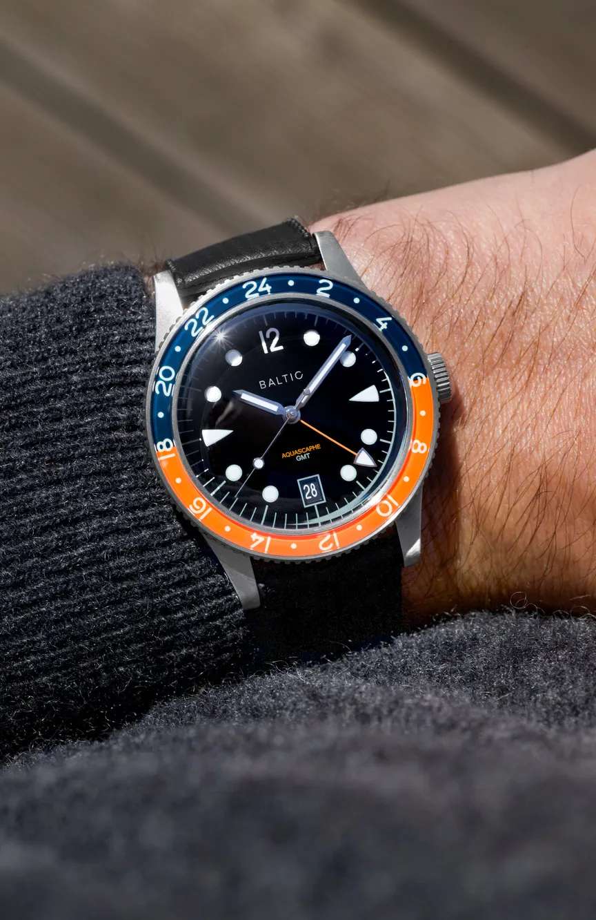 Baltic Aquascaphe GMT - Orange