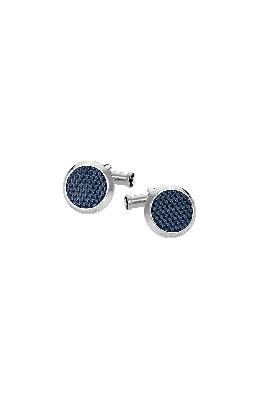 

Montblanc | Meisterstuck Cufflinks in Steel Lacquer