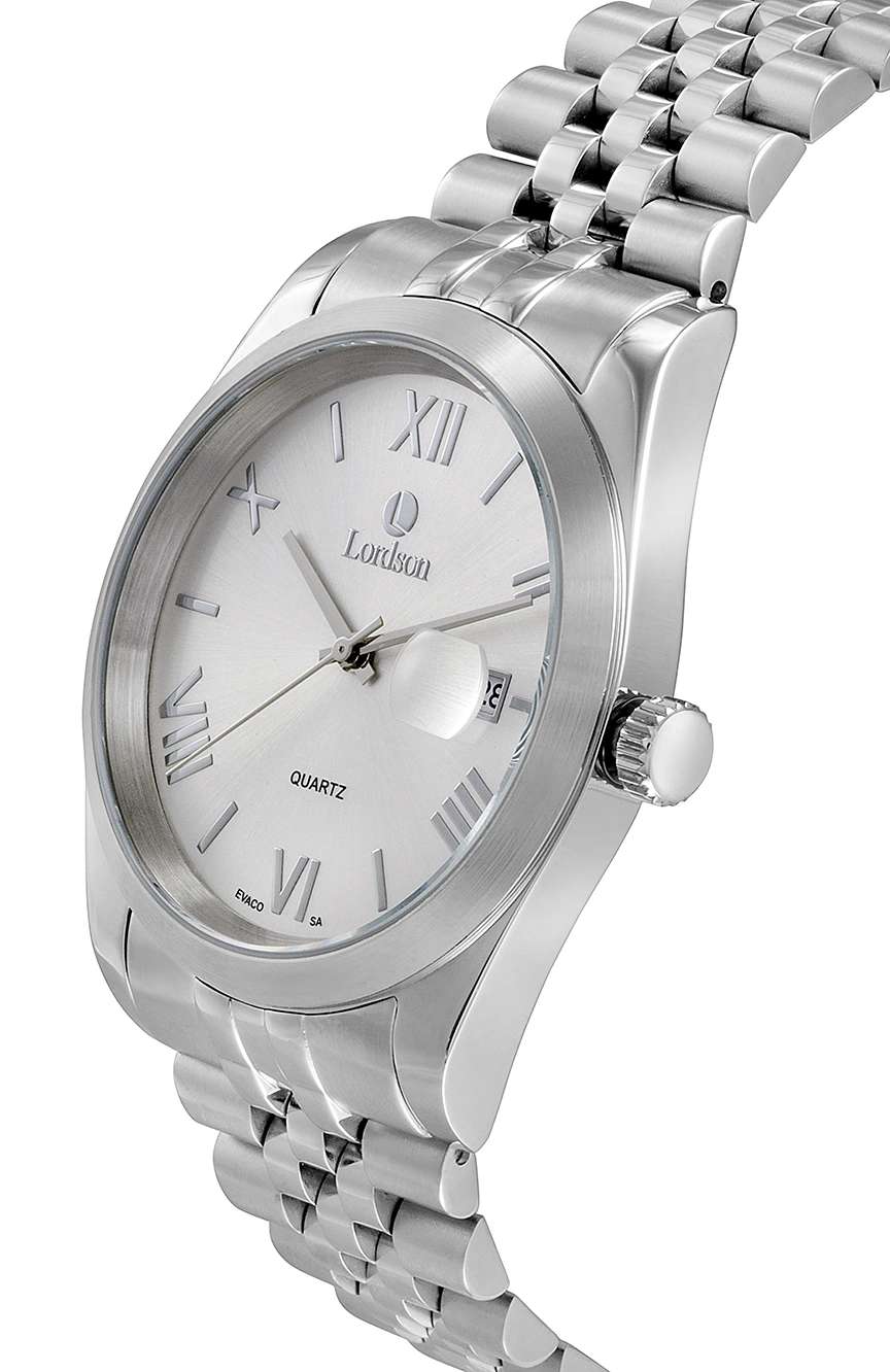Lordson Gents Silver Stainless Steel watch
