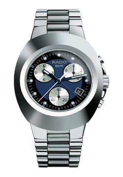 Rado ساعة يد رجالية دياستار نيو أوريجنال بتقنية الكوارتز والكرونوجراف