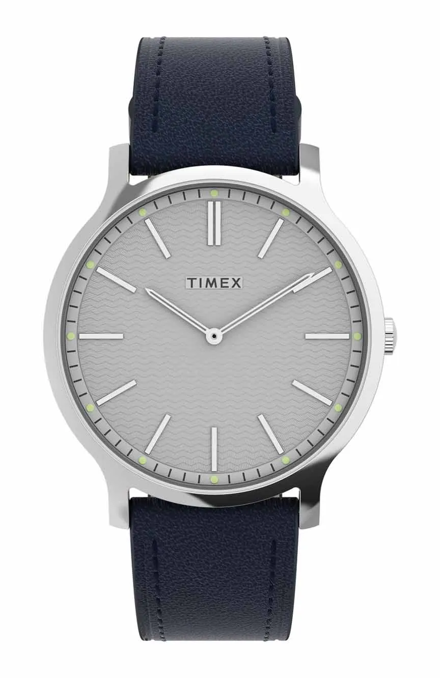 

Timex | men Gallery 40mm Leather Strap Watch