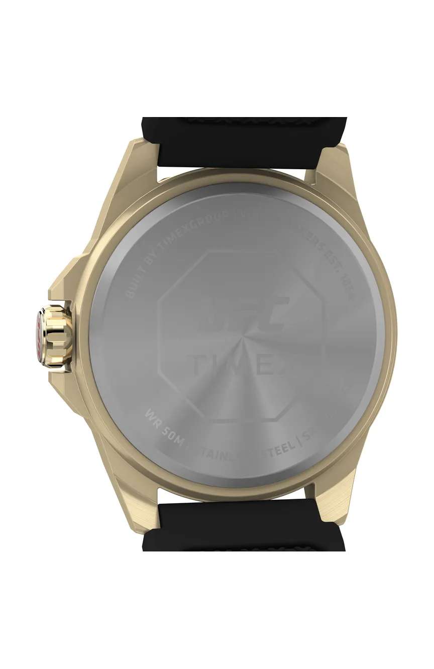 Timex UFC Prospect 46mm Silicone Strap Watch