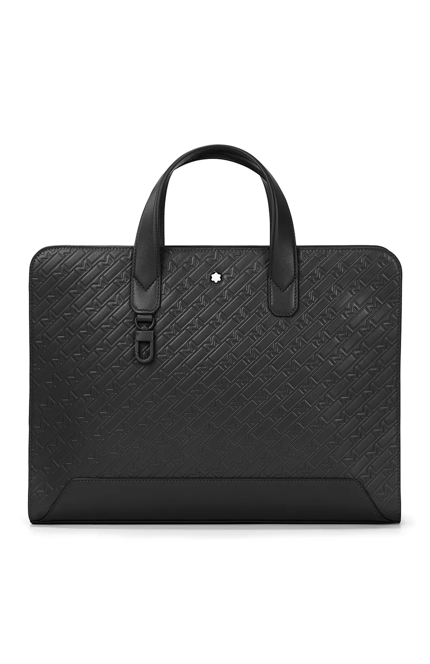 未使用】MONTBLANC M_GRAM 4810 ミディアム 革 黒