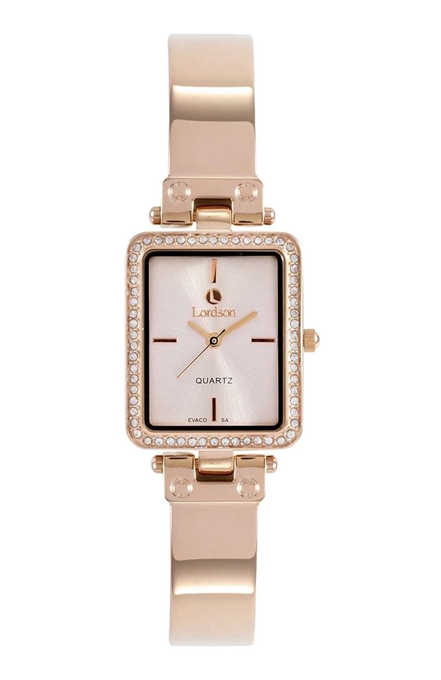 Lordson Ladies Pink Stainless Steel watch