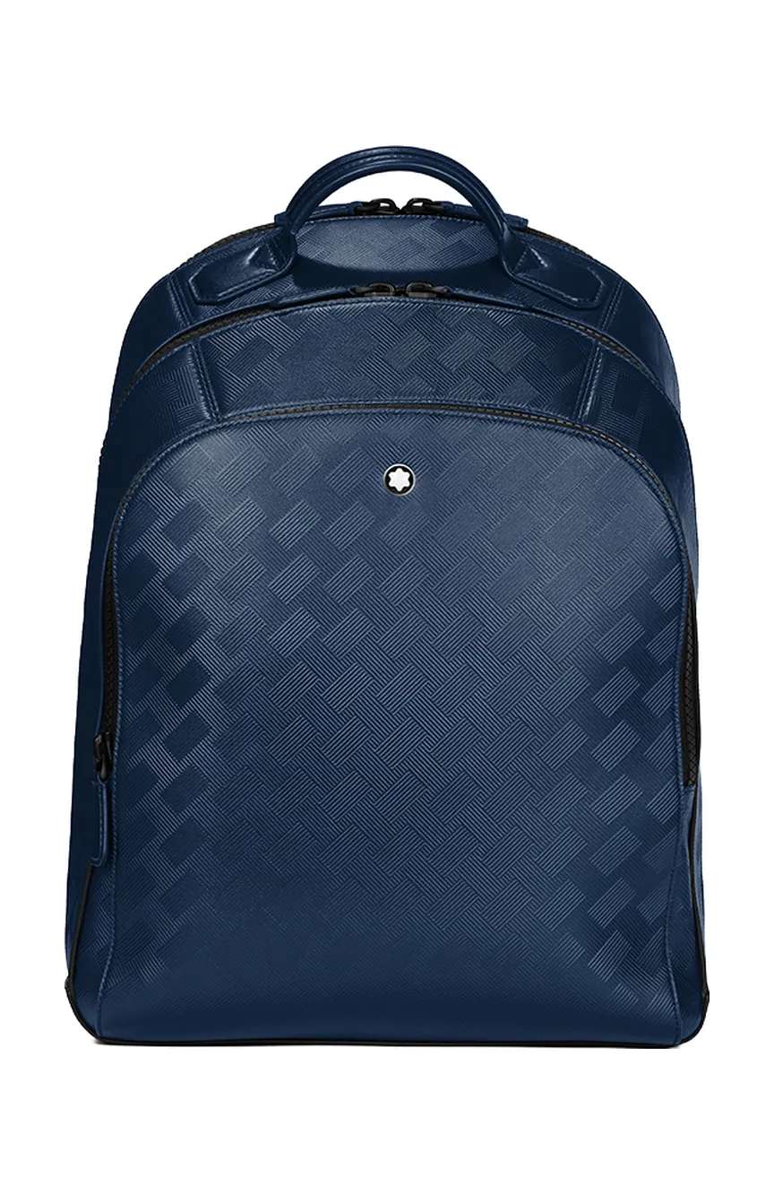 Montblanc Medium Backpack With 3 Compartments In Extreme Leather