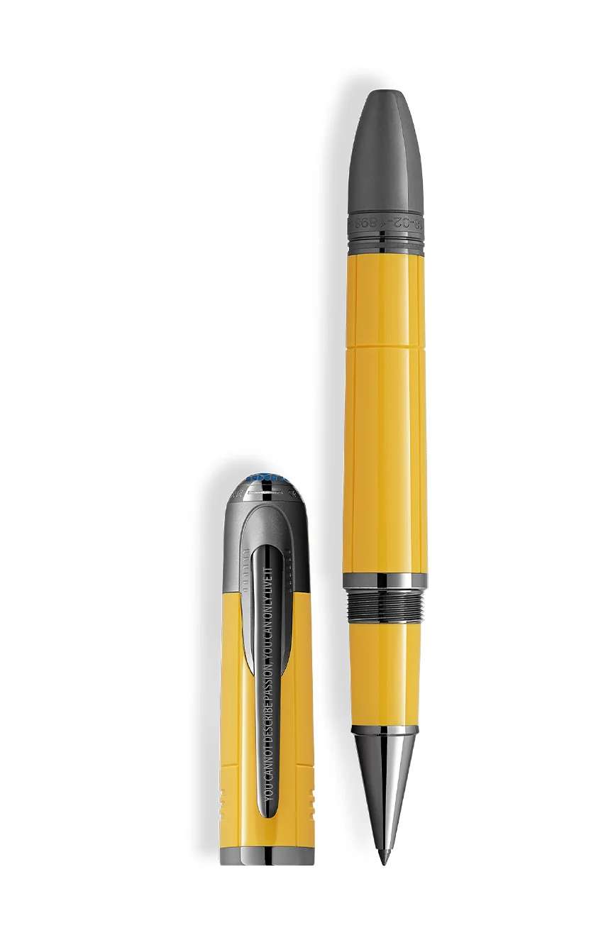 مون بلان قلم حبر سائل بنهاية كرويّة ضمن مجموعة شخصيات عظيمة إنزو فيراري إصدار خاص بجيالو مودينا