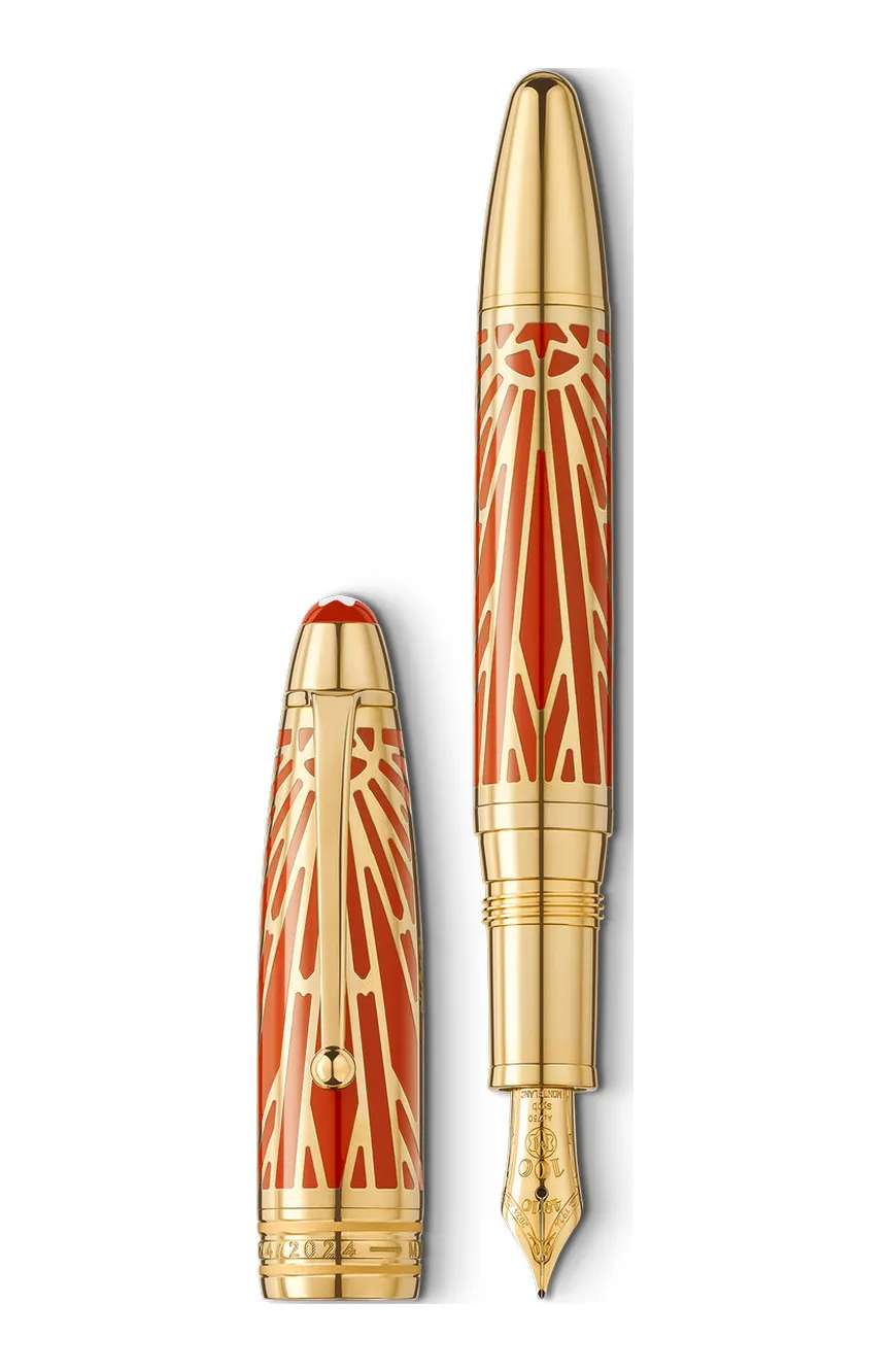 مون بلان قلم حبر سائل مايسترشتوك مجموعة ذا أوريجين سوليتير لي جراند