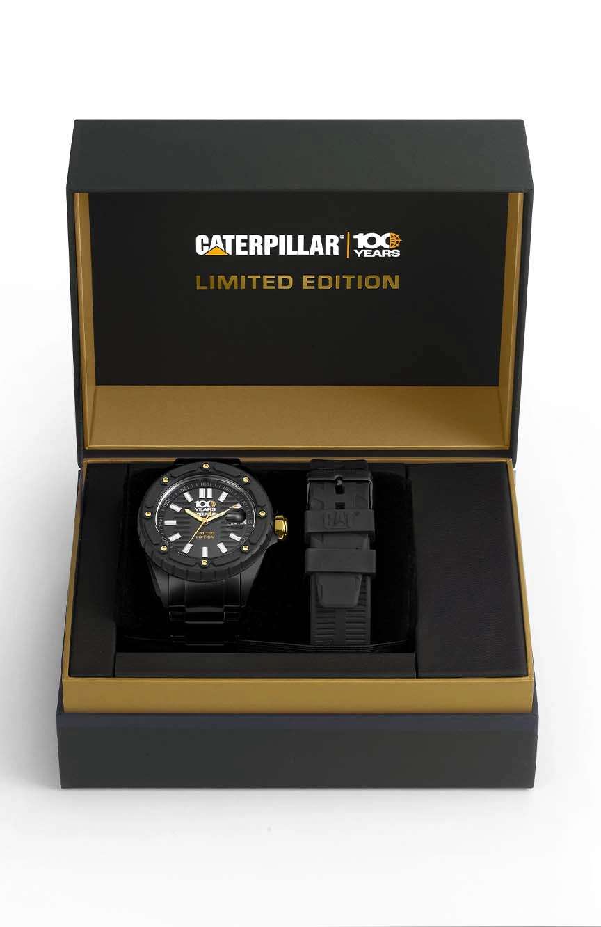 Cat Men Automatic Stainless Steel Watch