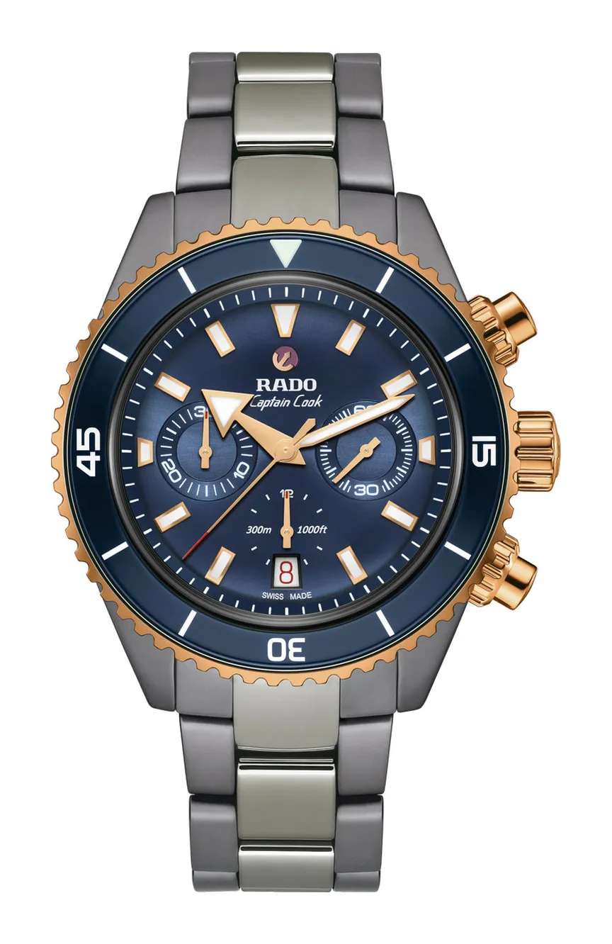 رادو Captain Cook High-Tech Ceramic Chronograph