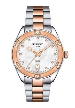 Tissot ساعة اليد بي آر 100