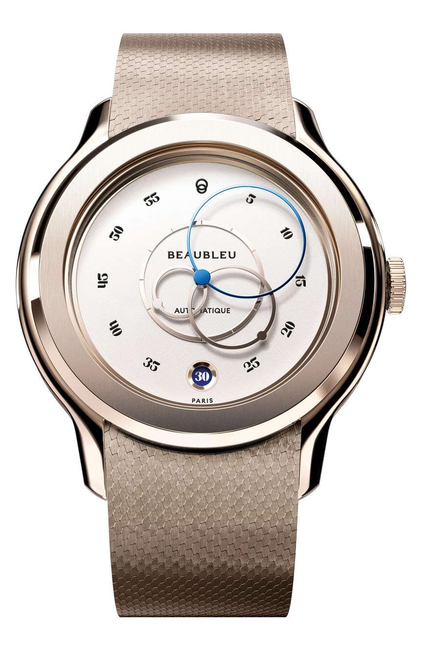 Beaubleu ECCE Lys - Rose Gold Steel Strap