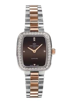 Continental Ladies Silver Rose Gold Stainless Steel watch