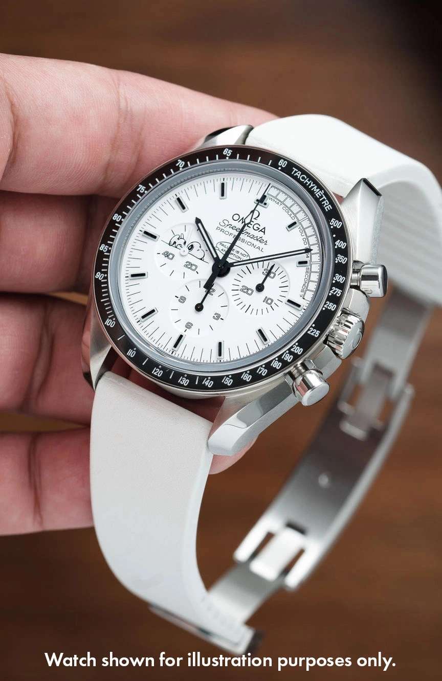 Delugs Rubber - White Pilot Rubber CTS Strap