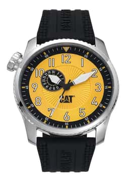 Cat Men Quartz Silicone Watch