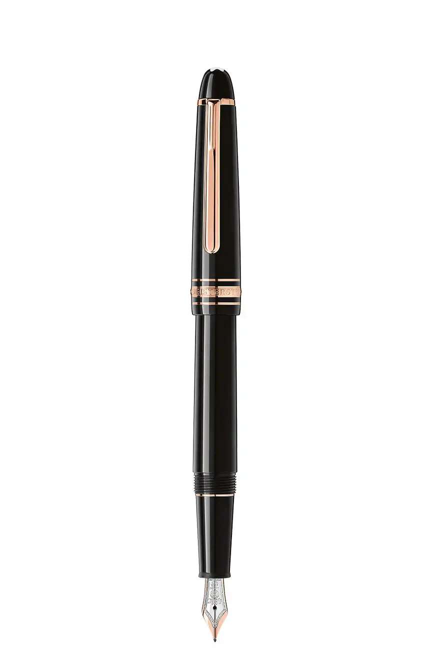 Montblanc Meisterstuck Rose Gold Coated Classique Fountain Pen