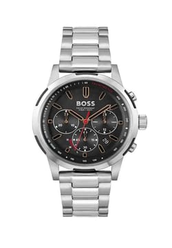 Hugo Boss ساعة كوارتز بسوار ستانلس إستيل من هوجو بوص للرجال