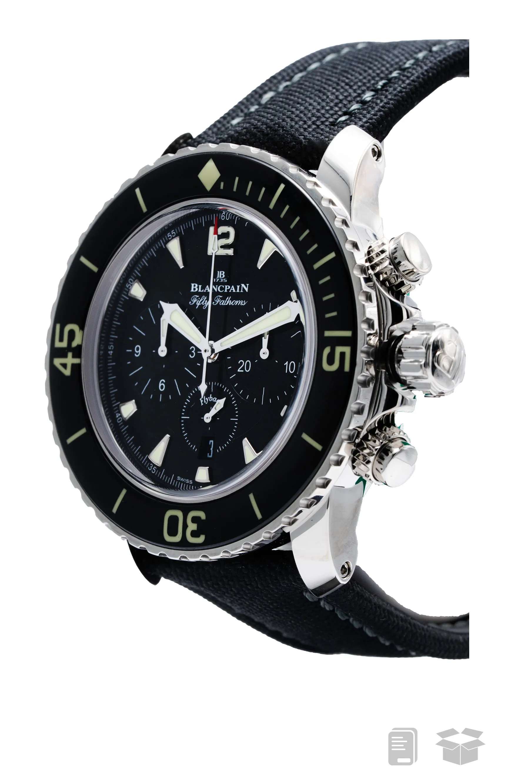 BLANCPAIN RELOVED FIFTY FATHOMS CHRONOGRAPH FLYBACK