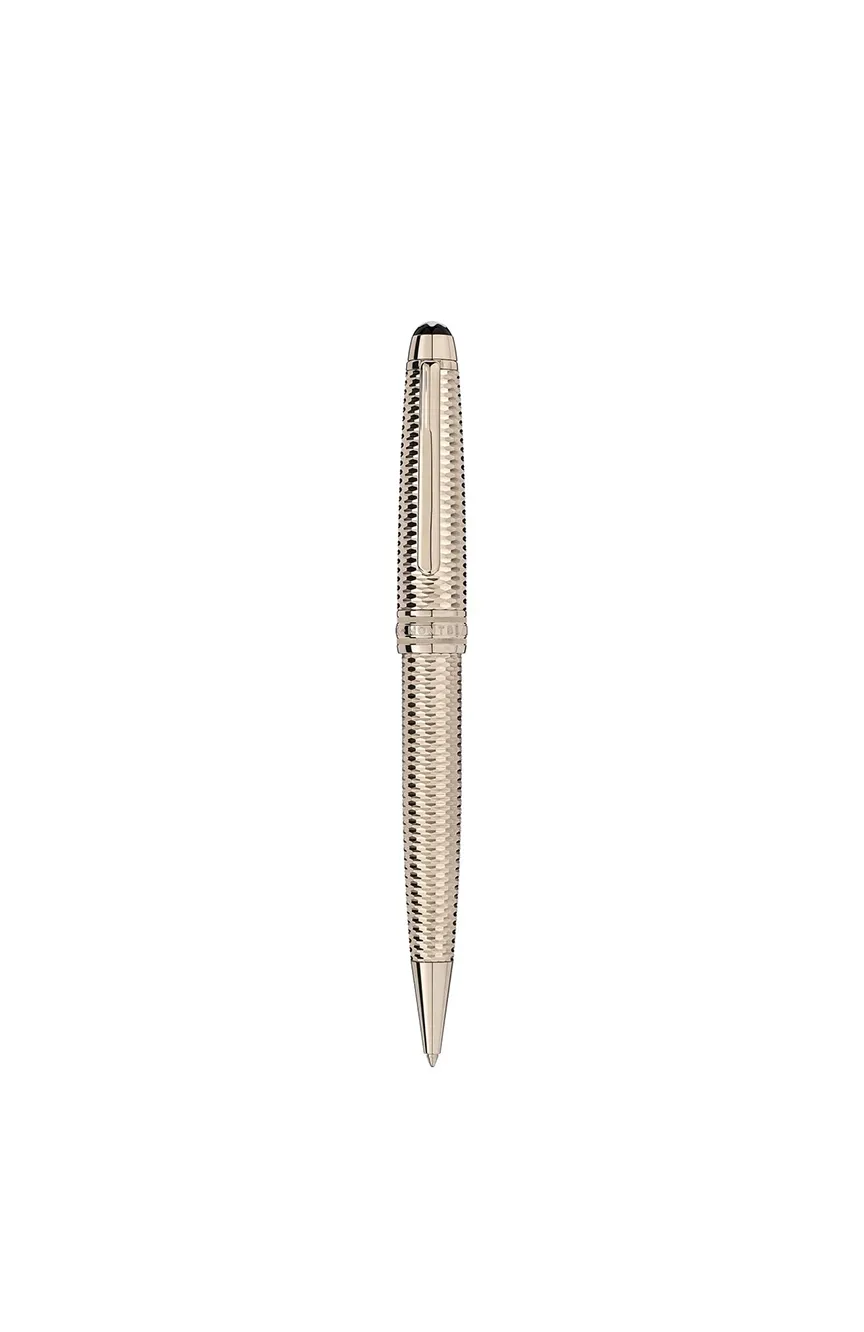 

Montblanc | Meisterstuck Geometry Solitaire Champagne Gold Midsize Ballpoint Pen