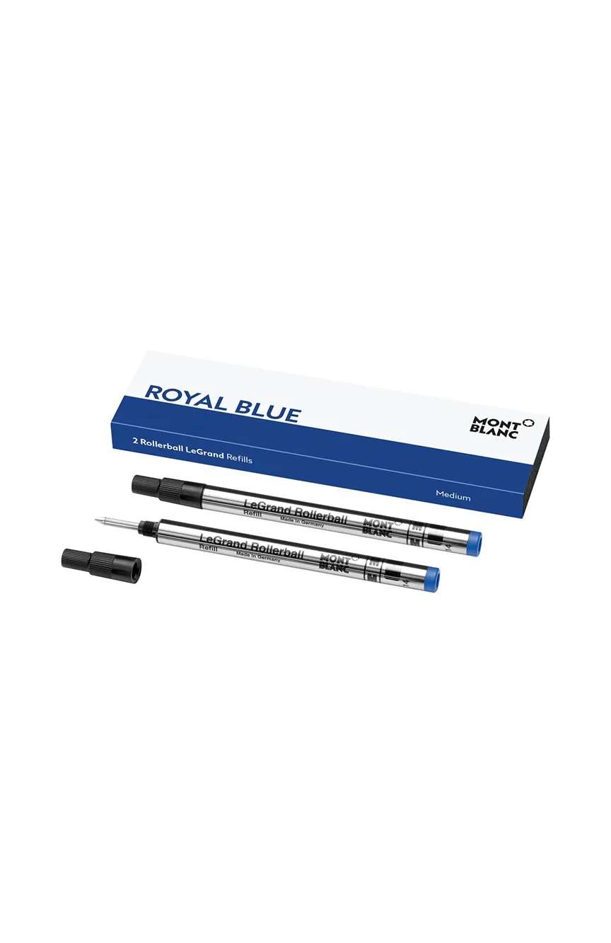 Montblanc 2 Rollerball Legrand Refills Medium, Royal Blue