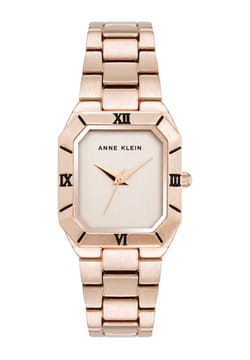 Anne Klein ساعة انالوج بسوار معدني للنساء