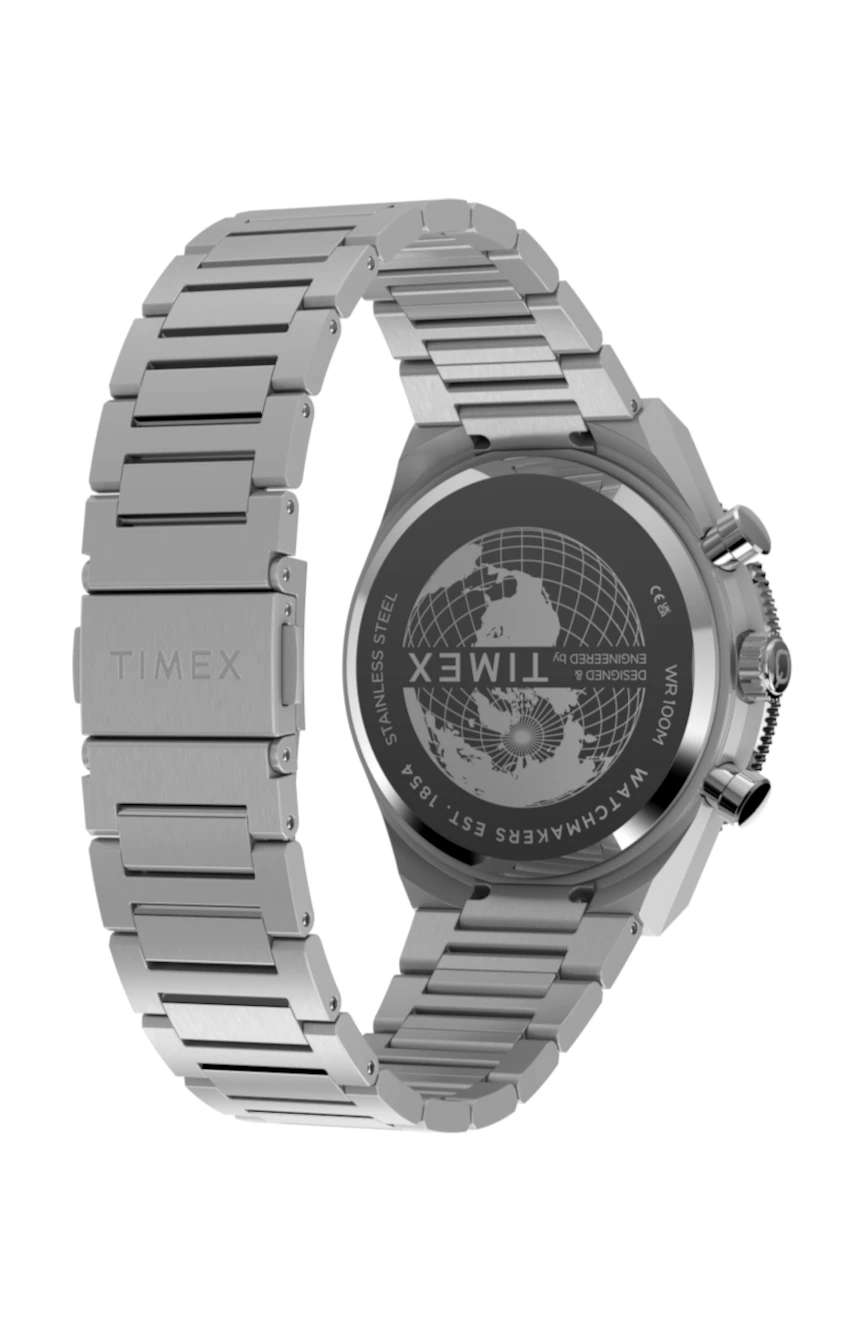 Timex Q Continental Chronograph 40mm Stainless Steel Bracelet Watch