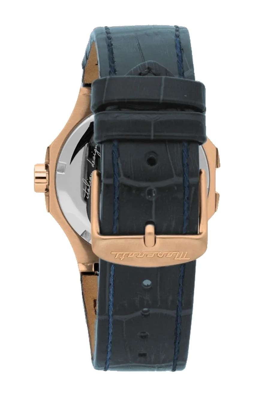 مازيراتي Men Analog Leather Watch