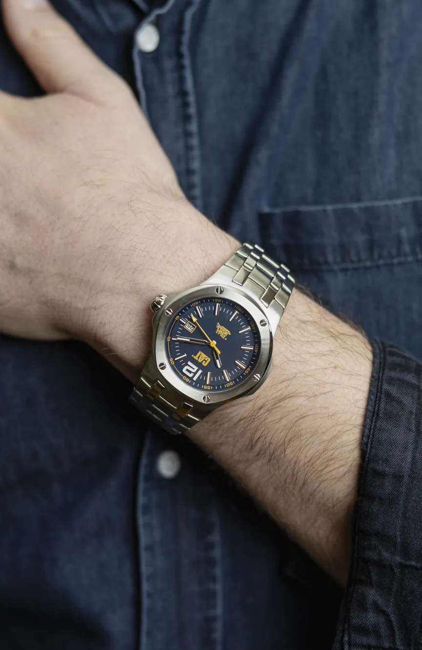 Cat Men's Stainless Steel Chronograph Watch