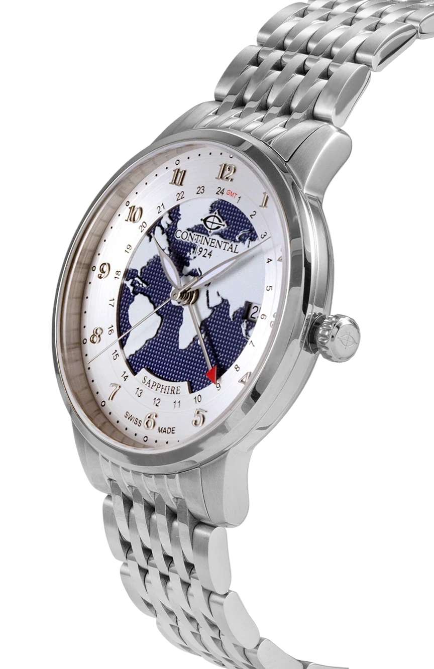 Continental Gents Silver Stainless Steel watch