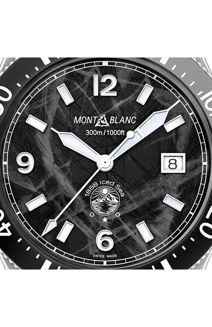 Montblanc 1858 Iced Sea Automatic Date