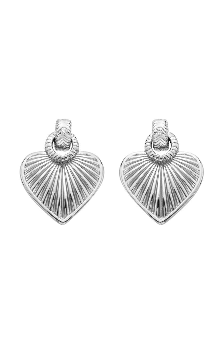 Hot Diamonds Essence Heart Stud Earrings