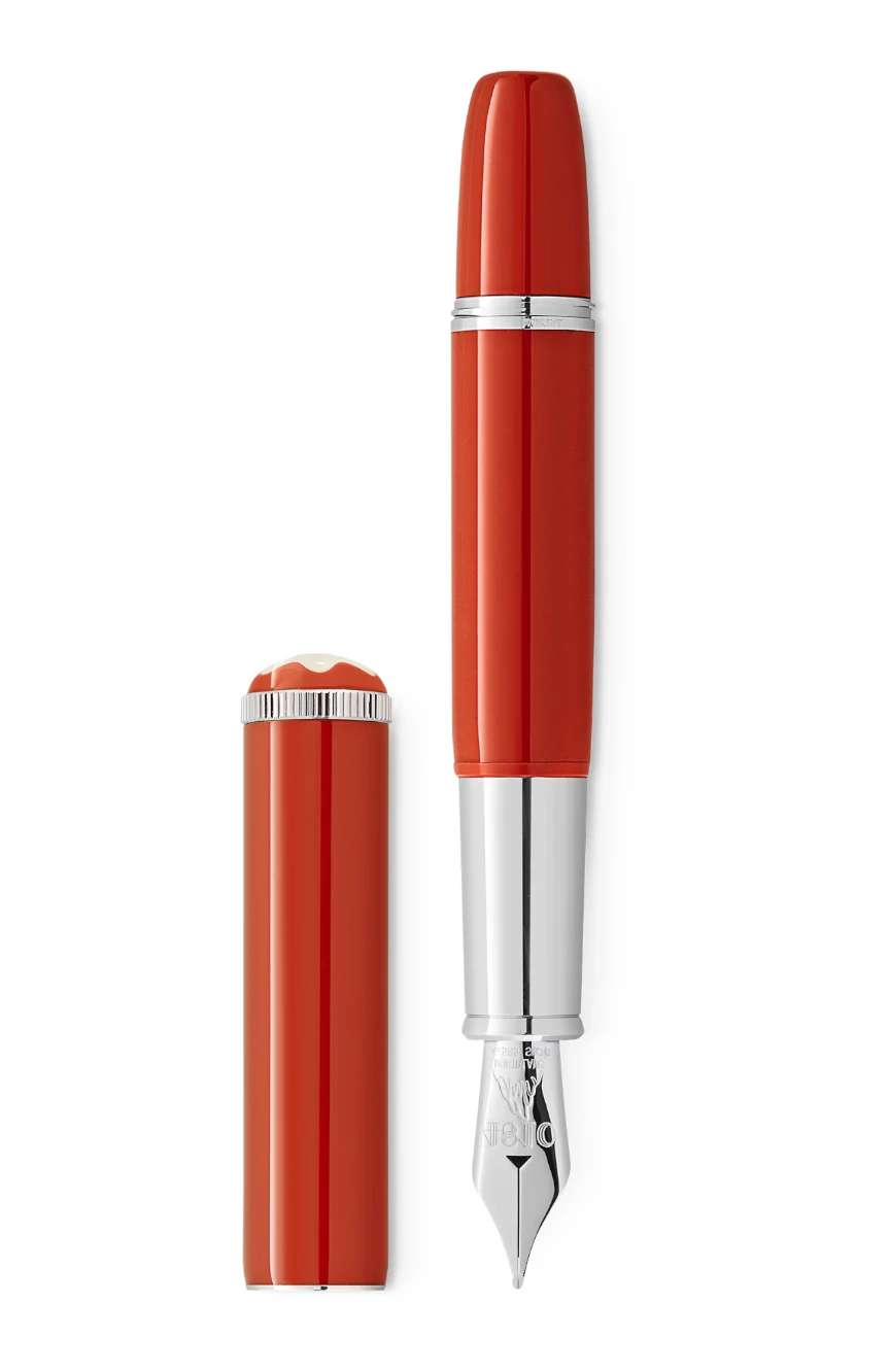 Montblanc Heritage Rouge et Noir Baby Special Edition Coral Coloured Fountain Pen