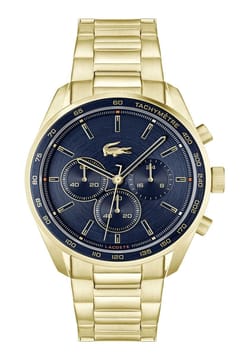 Lacoste Men Boston Round Stainless Steel 42 mm